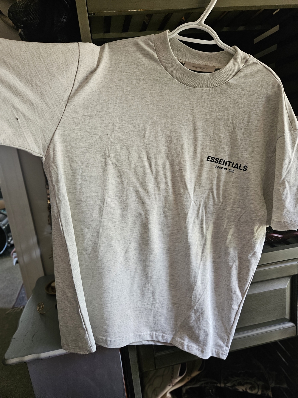 Essentials Fear of God T-Shirt Gray Short Sleeve Tee